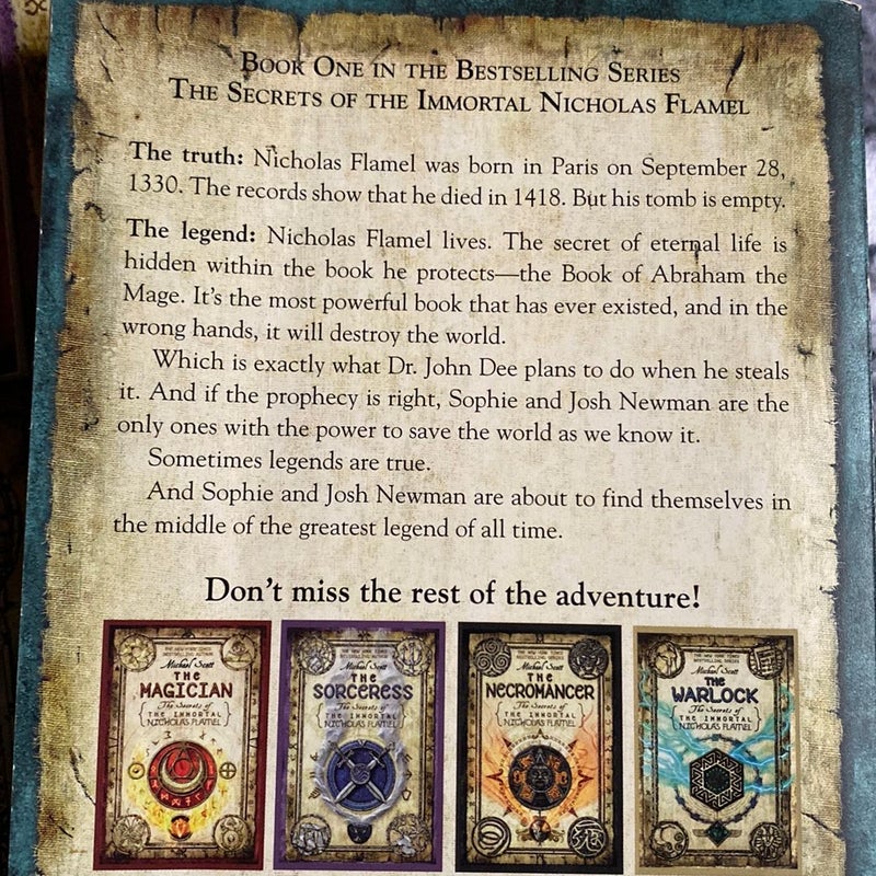 Secrets of the Immortal Nicholas Flamel Full Series Books 1-6