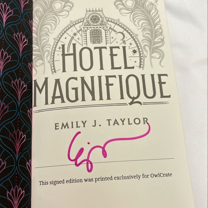 Hotel Magnifique OWLCRATE SIGNED 1