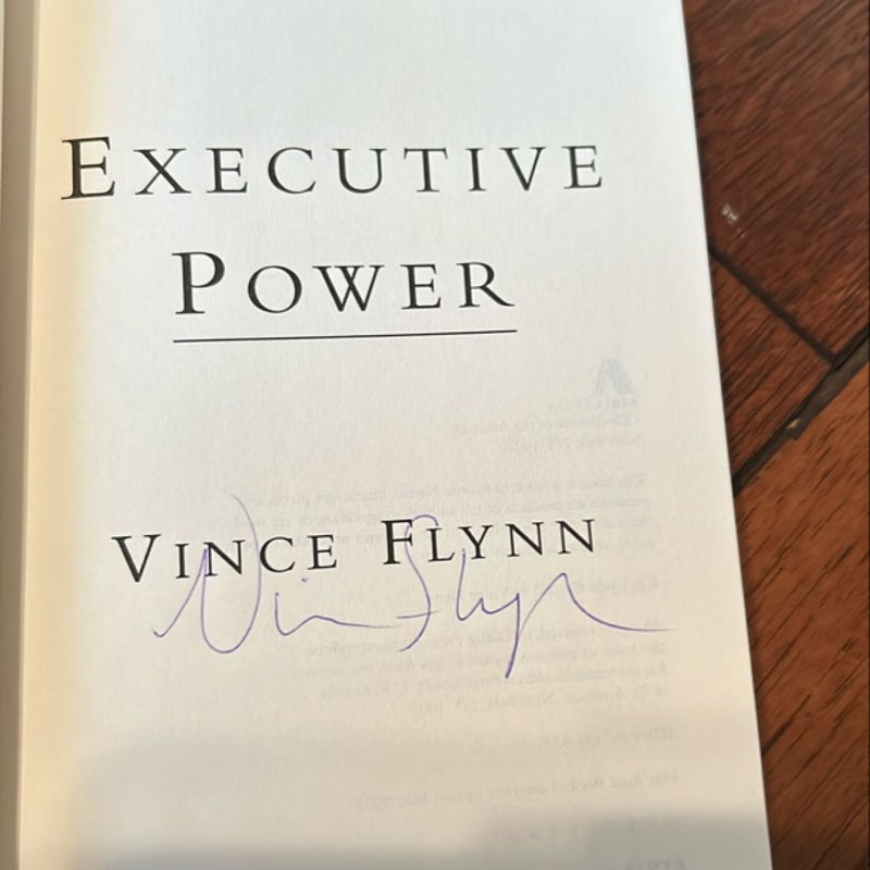 Executive Power—signed