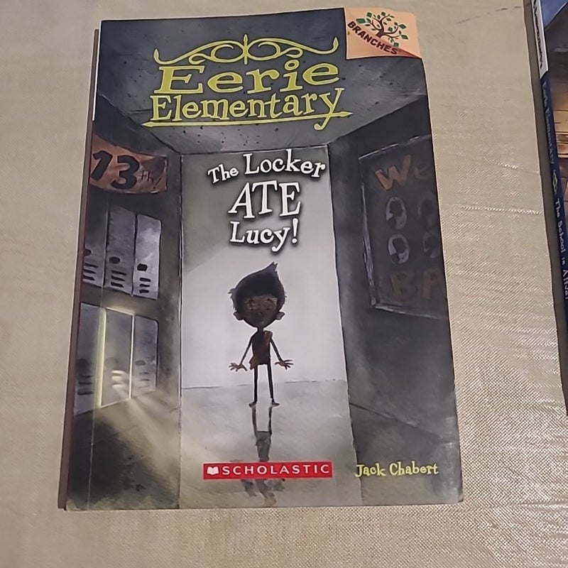 Lot Of Eerie Elementary The School Is Alive! The Locker Ate Lucy! Books