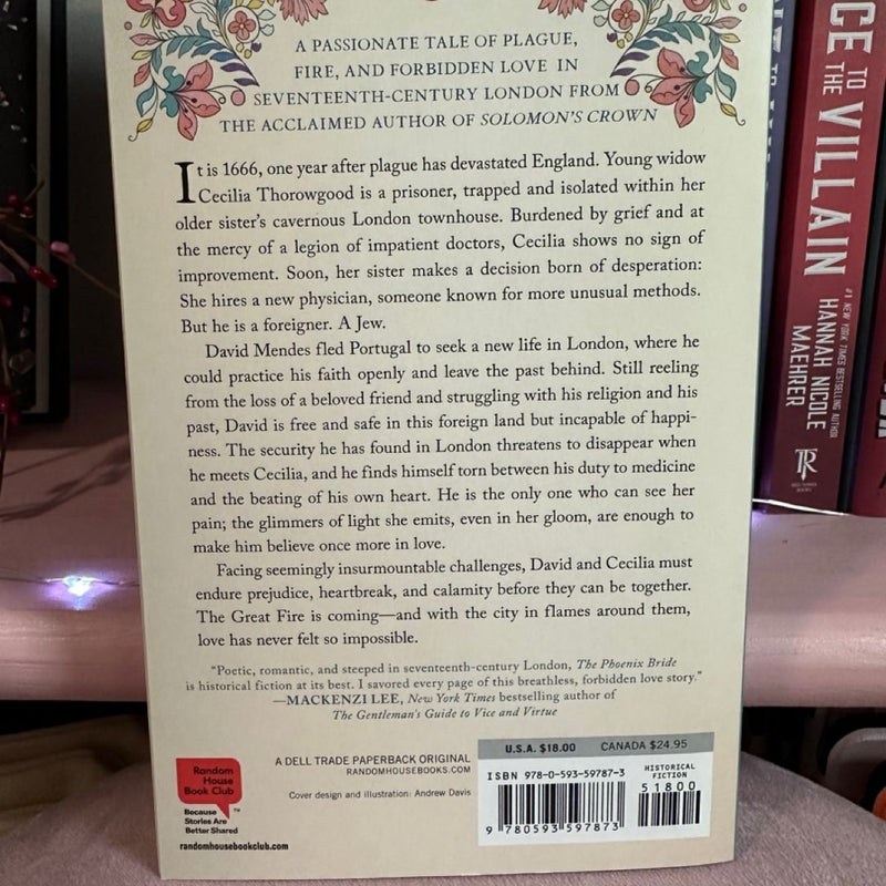 The Phoenix Bride by Natasha Siegel Signed Parnassus Love subscription.