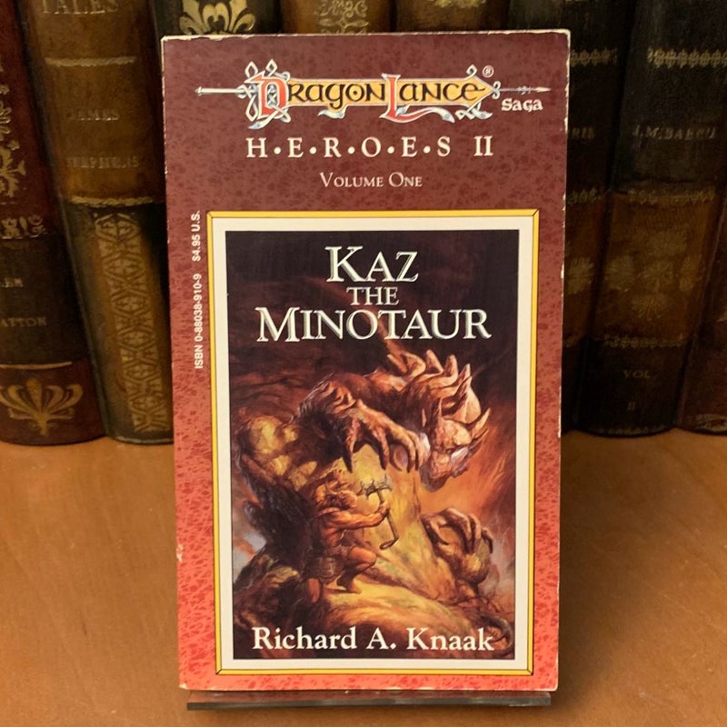 DragonLance: Kaz the Minotaur, Heroes 4, First Edition First Printing