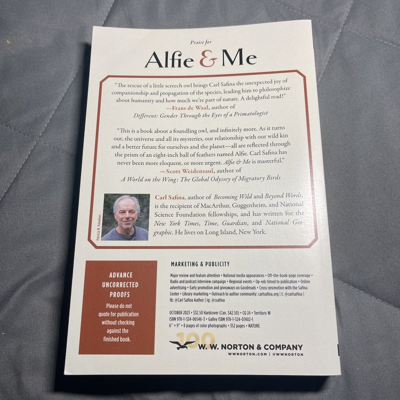 Alfie and Me ARC