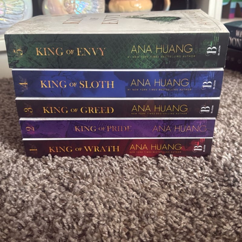 Kings of sin series books 1-5 