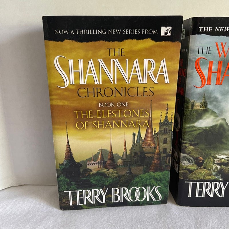 The Shannara Chronicles books by Terry Brooks