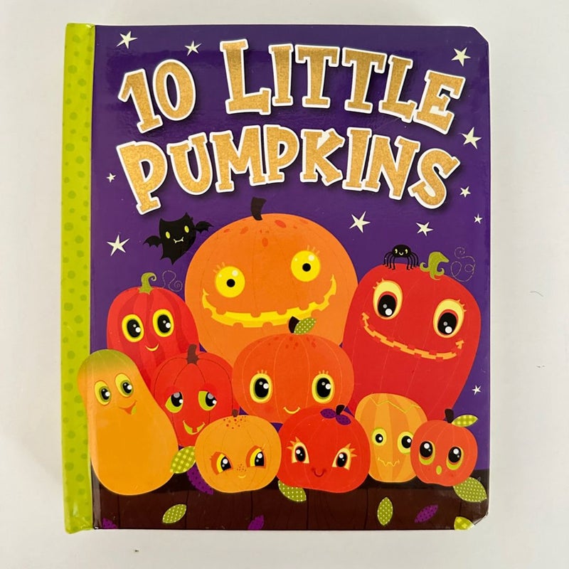 10 Little Pumpkins (Board Book)
