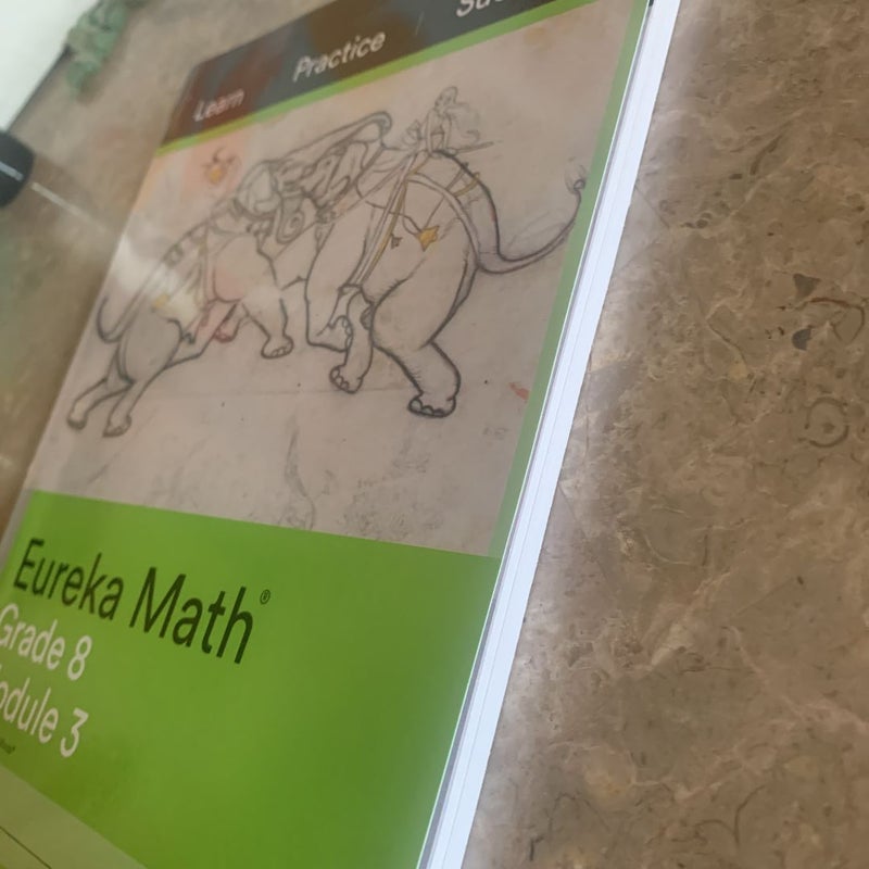 Eureka Math, Learn, Practice, Succeed Workbook, Grade 8, Module 3