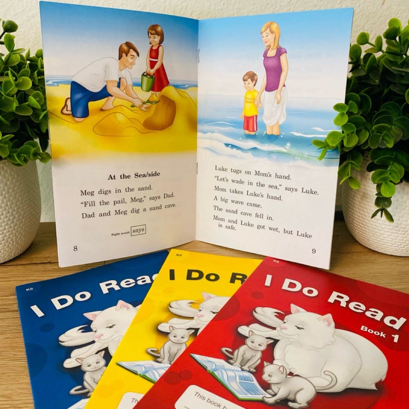 Abeka K5 I Learn to Read, I Do Read, and I Can Read Well 