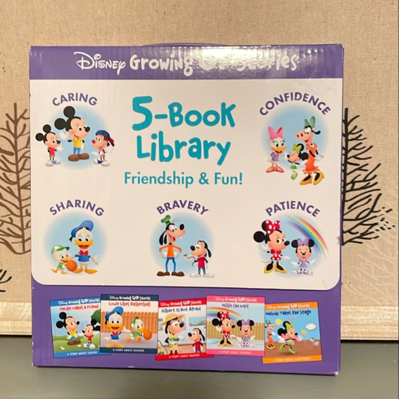 Disney Growing up Stories: 5-Book Library Friendship and Fun!