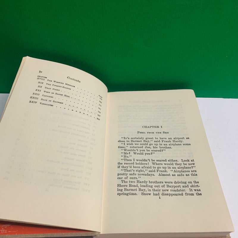 Hardy Boys Mystery Stories THE GREAT AIRPORT MYSTERY by Franklin W. Dixon 1930 