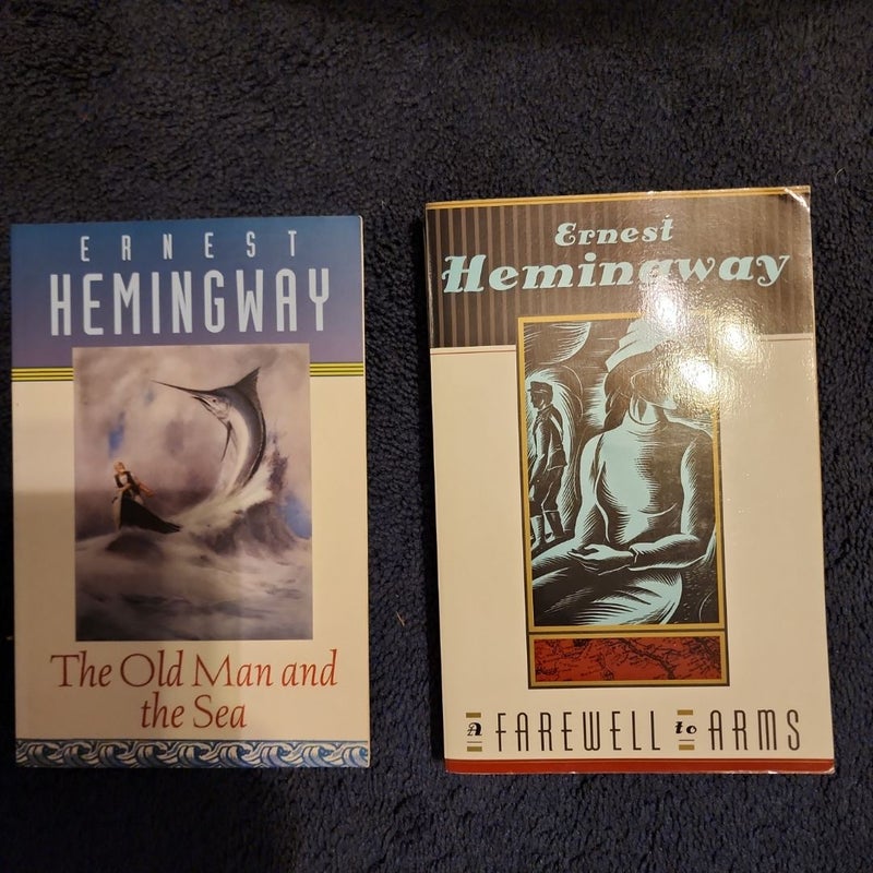 2 Ernest Hemingway Books