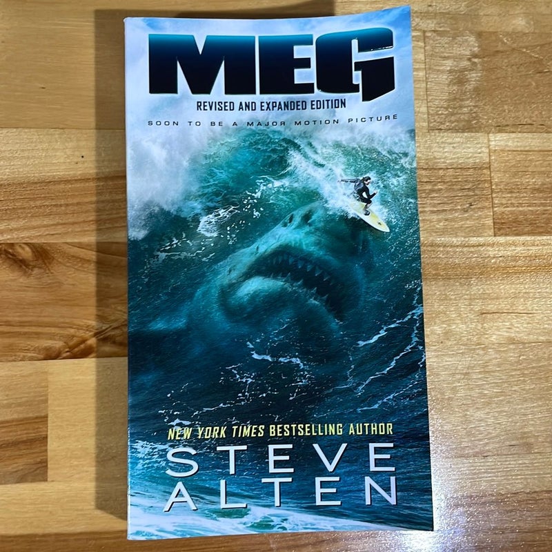Meg w/ Shark bookmark 