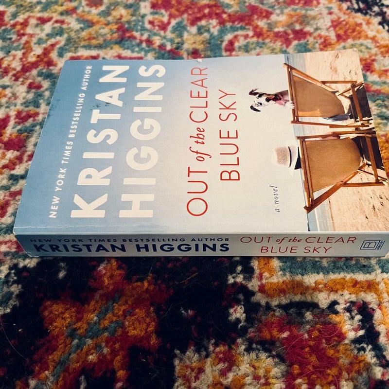 Out of the Clear Blue Sky - Paperback By Higgins, Kristan - VERY GOOD