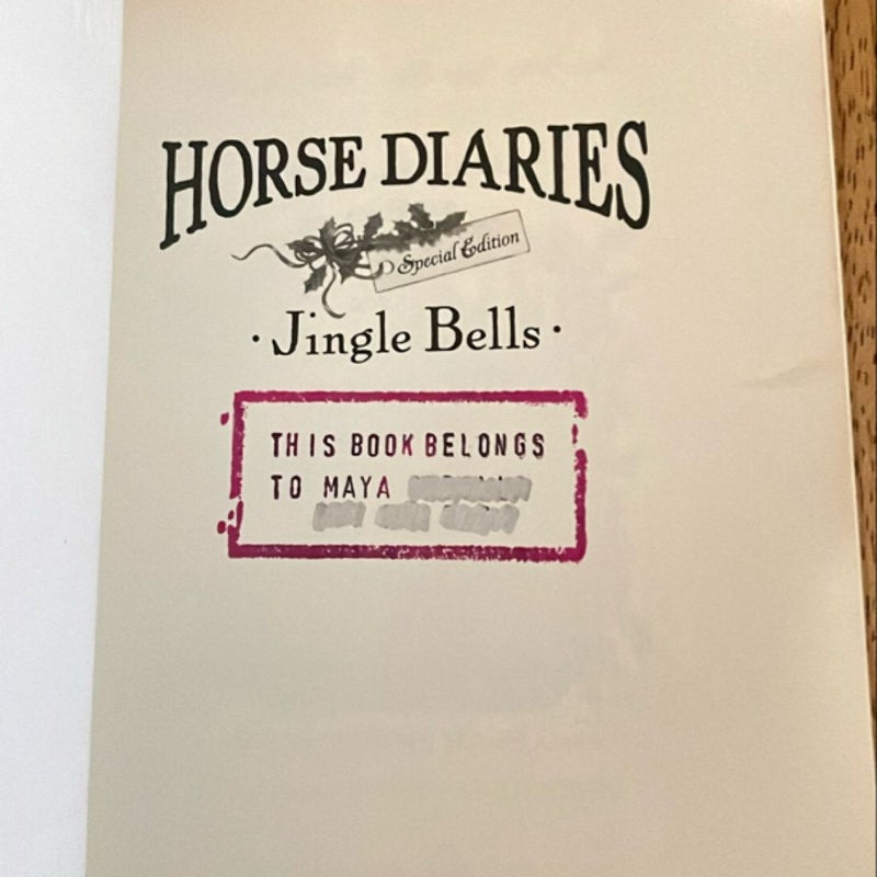 Horse Diaries #11: Jingle Bells (Horse Diaries Special Edition)