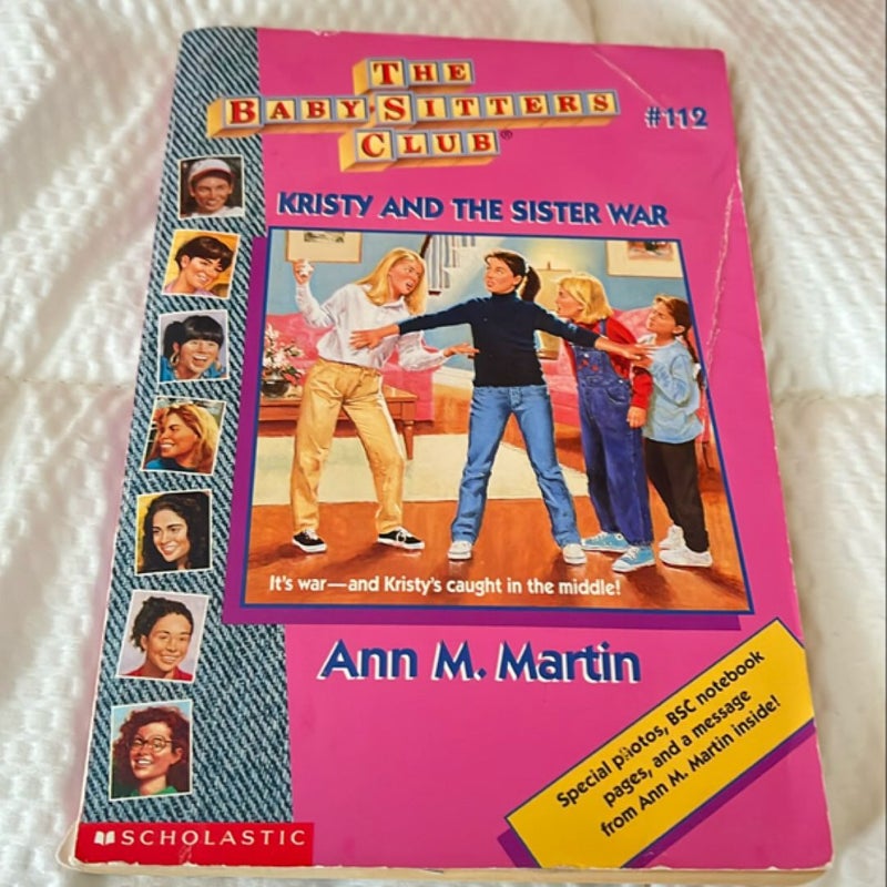 The Baby-Sitters Club 112: Kristy and the Sister War