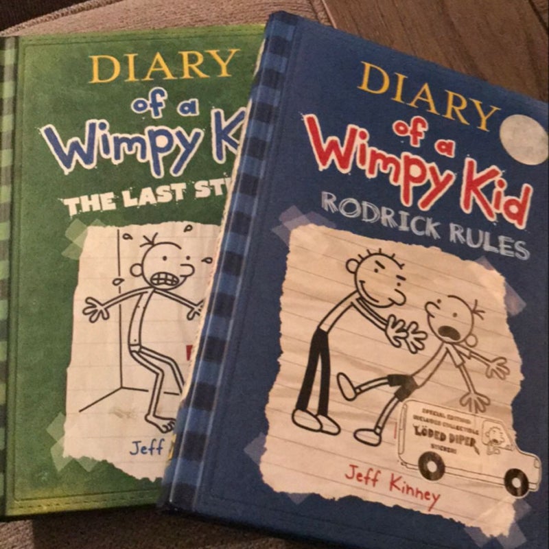 Diary of a Wimpy Kid 2 book bundle