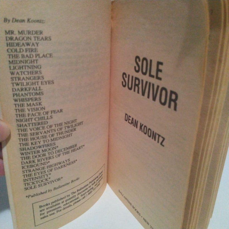 Sole Survivor 