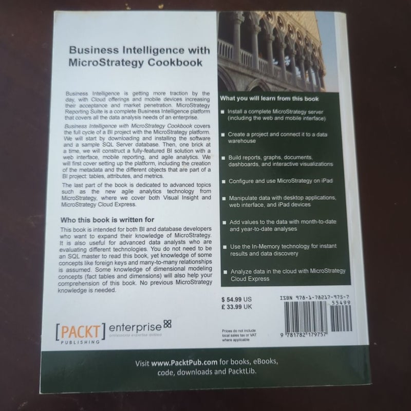 Business Intelligence with MicroStrategy Cookbook