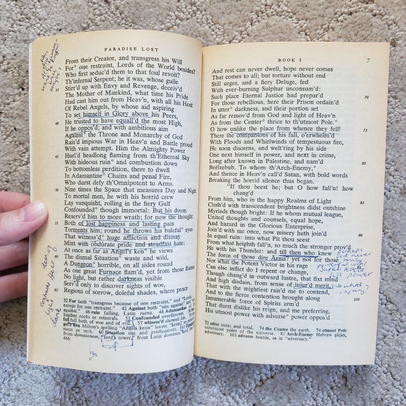 Paradise Lost (Penguin Classics Edition, 1989)