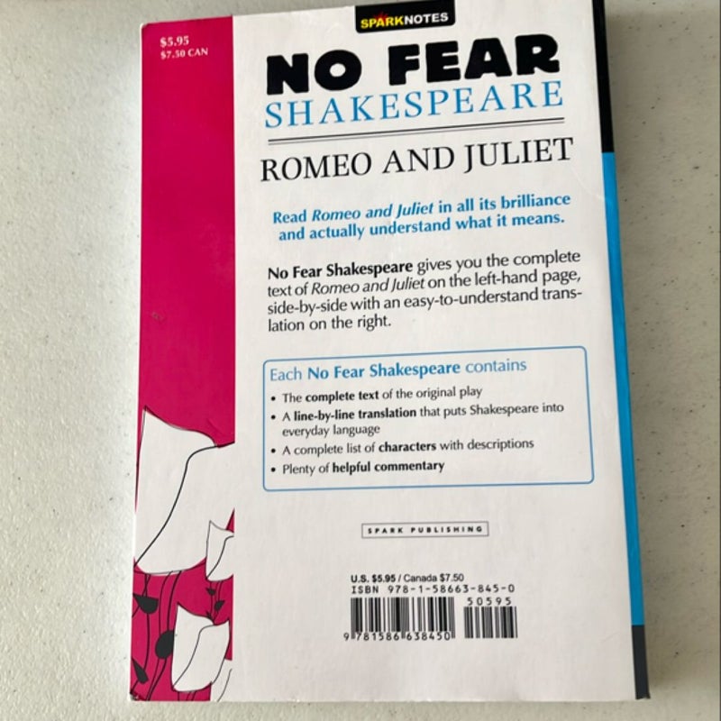 Romeo and Juliet (No Fear Shakespeare)