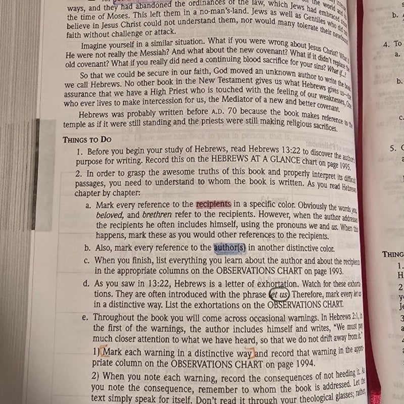 The New Inductive Study Bible (NASB, Milano Softone, Burgundy)