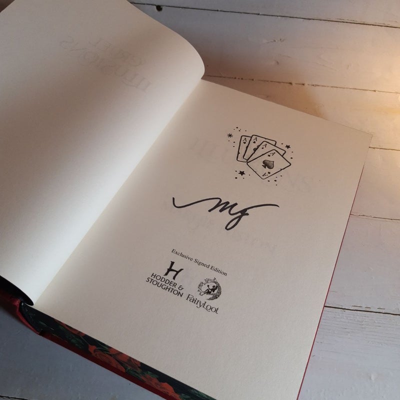 Fairyloot 2-book signed bundle: The Beautiful / Cruel Illusions