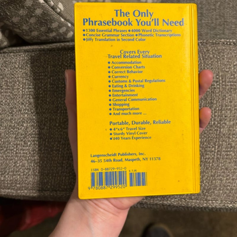Jiffy Phrasebook: German