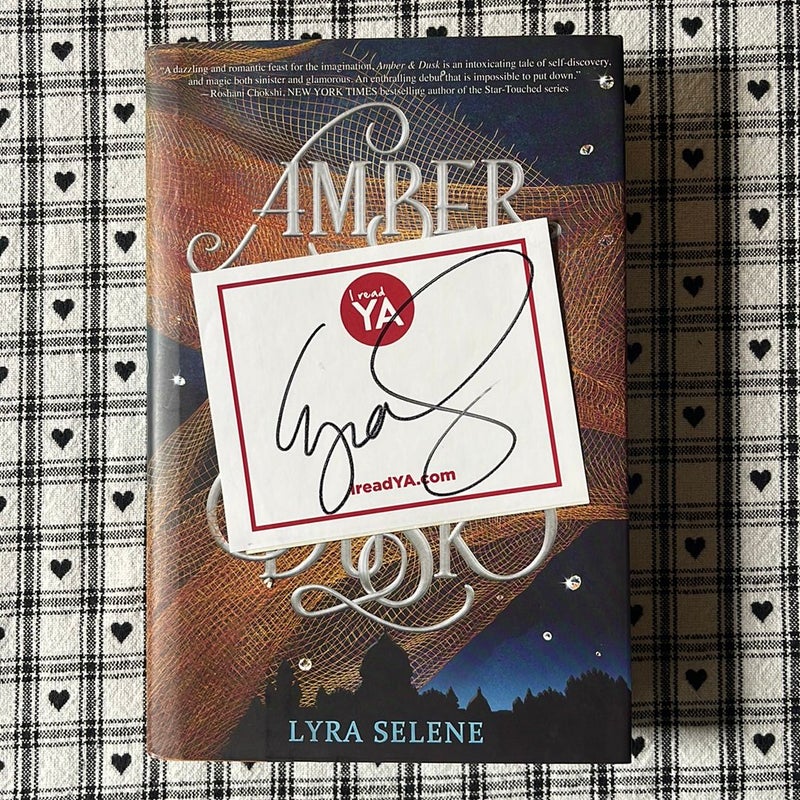 Amber and Dusk {SIGNED BOOKPLATE}