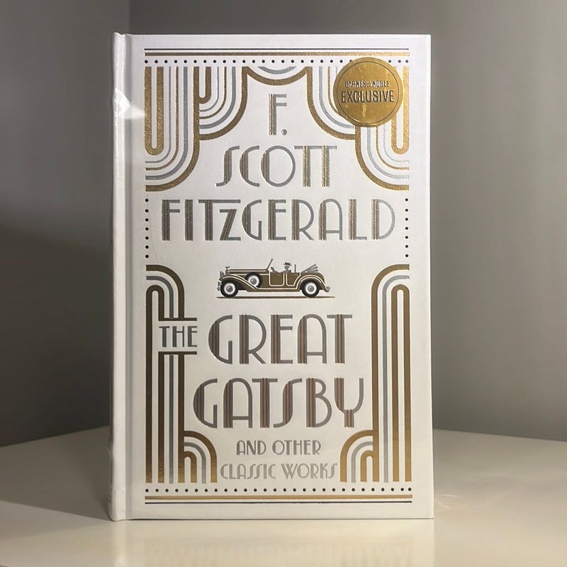 B&N Great Gatsby and Other Classic Works Leather