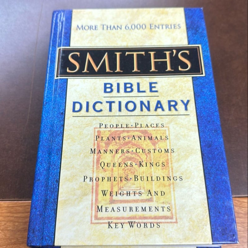 Smith's Bible Dictionary