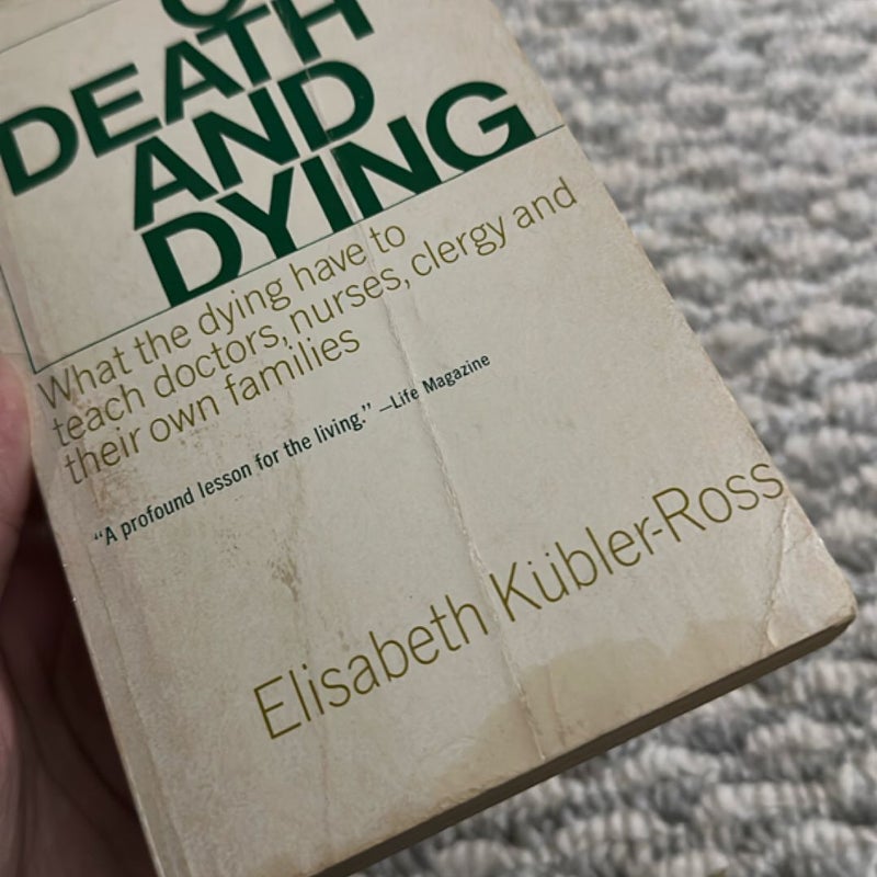 On Death and Dying