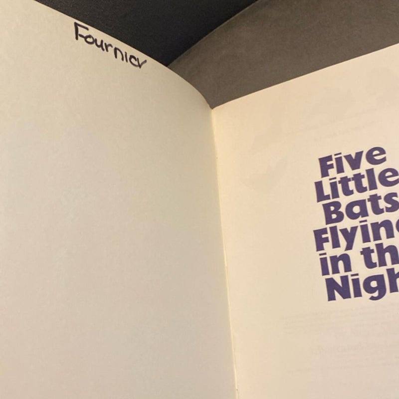 Five Little Bats Flying In The Night