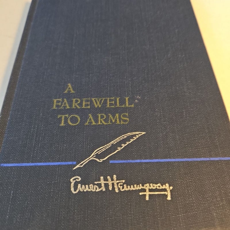 A Farewell To Arms by Ernest Hemingway hardcover 1957 copy