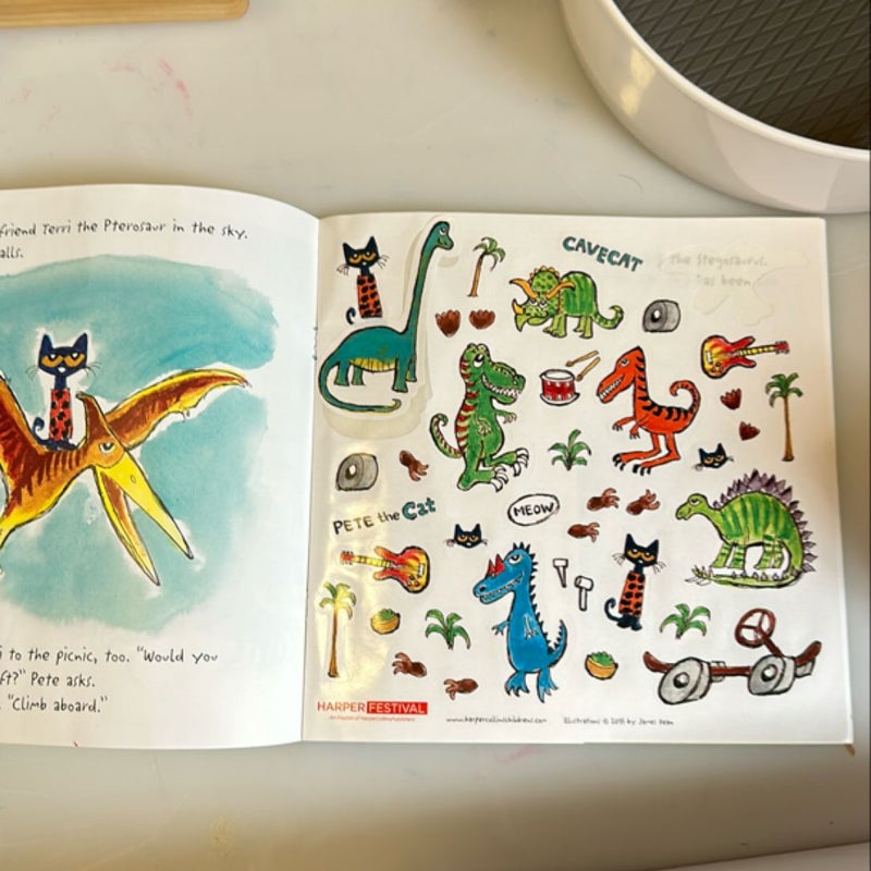 Book Bundle: Pete the Cat: Robo-Pete & Pete the Cat: Cavecat Pete