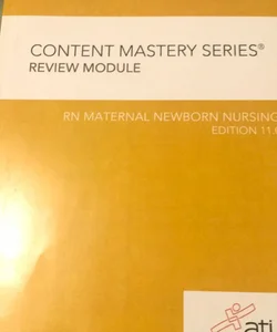 RN Maternal Newborn Nursing Edition 11. 0