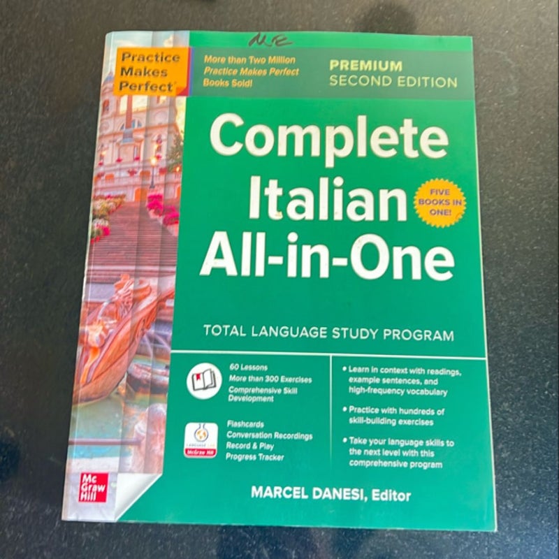 Practice Makes Perfect: Complete Italian All-In-One, Premium Second Edition