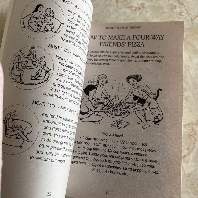 The Girls’ Book of Friendship: How to Be the Best Friend Ever by Gemma ...