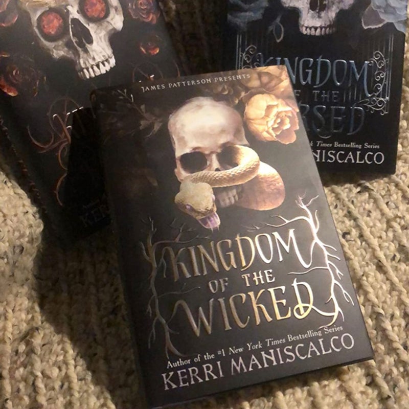 Kingdom of the Wicked Series Hardcover 3 Book Set NEW! by