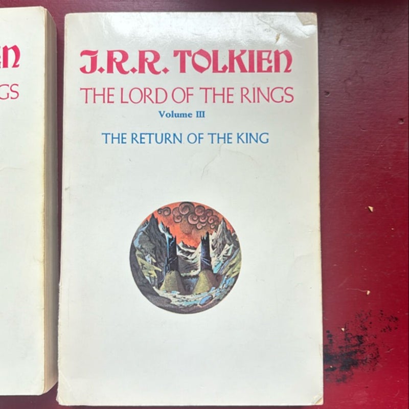 Lord of the Rings Trilogy (Vintage) 