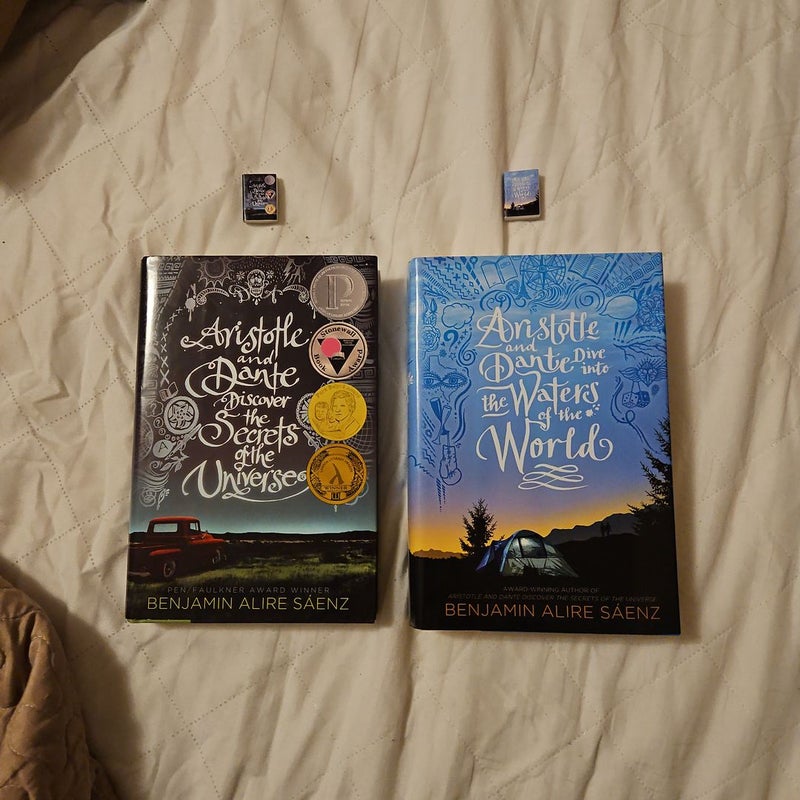Aristotle and Dante Duology with FREE MINIS