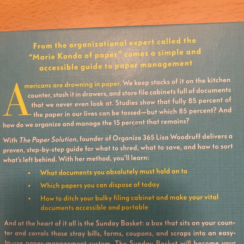 The Paper Solution