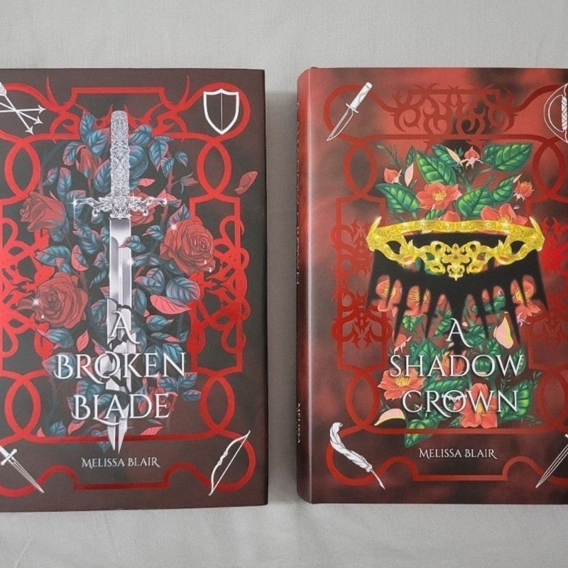 Bookish Box A Broken Blade & A Shadow Crown