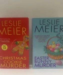 A Lucy Stone Mystery (Book 6 & 19) Bundle: Easter Bunny Murder & Christmas Cookie Murder 