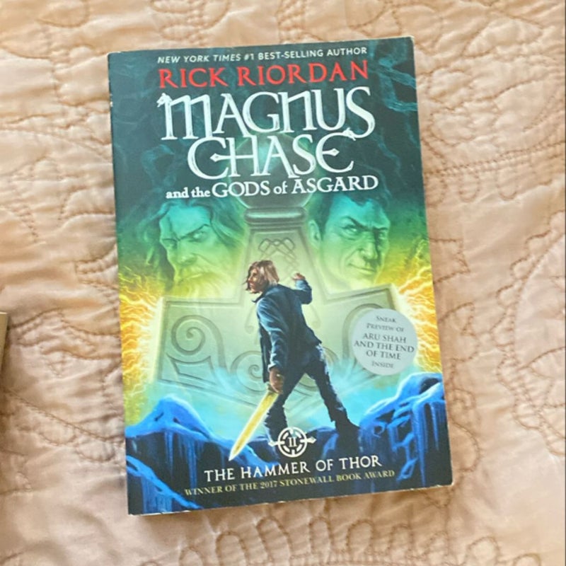 Magnus Chase and the Gods of Asgard, Book 2 the Hammer of Thor