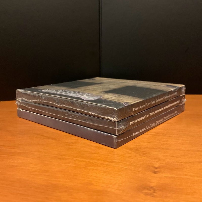 Pathfinder Flip-Tiles Lot: Dungeon Vaults, Mazes, Perils Expansion Set
