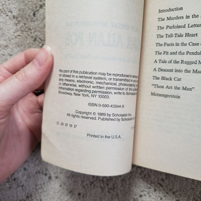 The Great Mysteries by Edgar Allan Poe