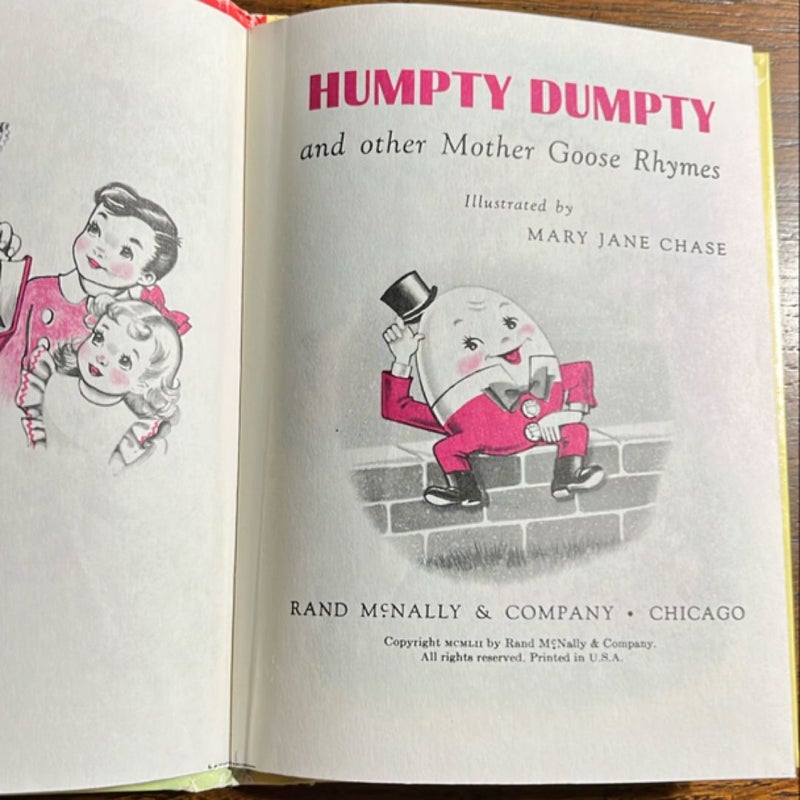 Humpty Dumpty and other Mother Goose Rhymes