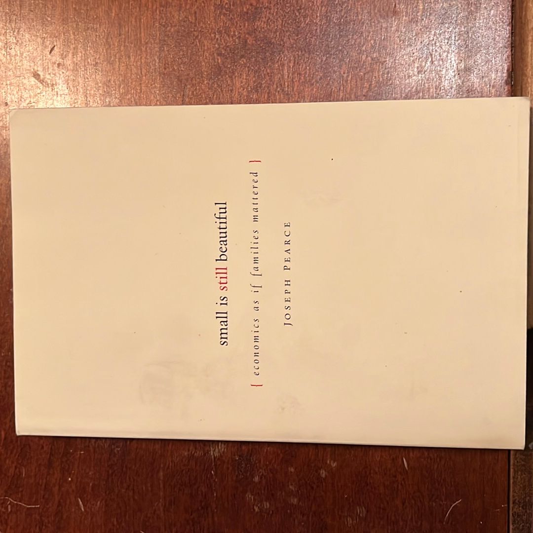 Small Is Still Beautiful