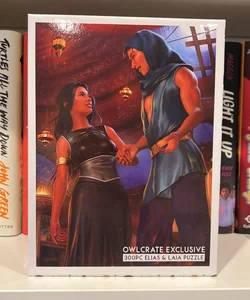 Owlcrate Exclusive Elias & Laia Puzzle — An Ember in the Ashes