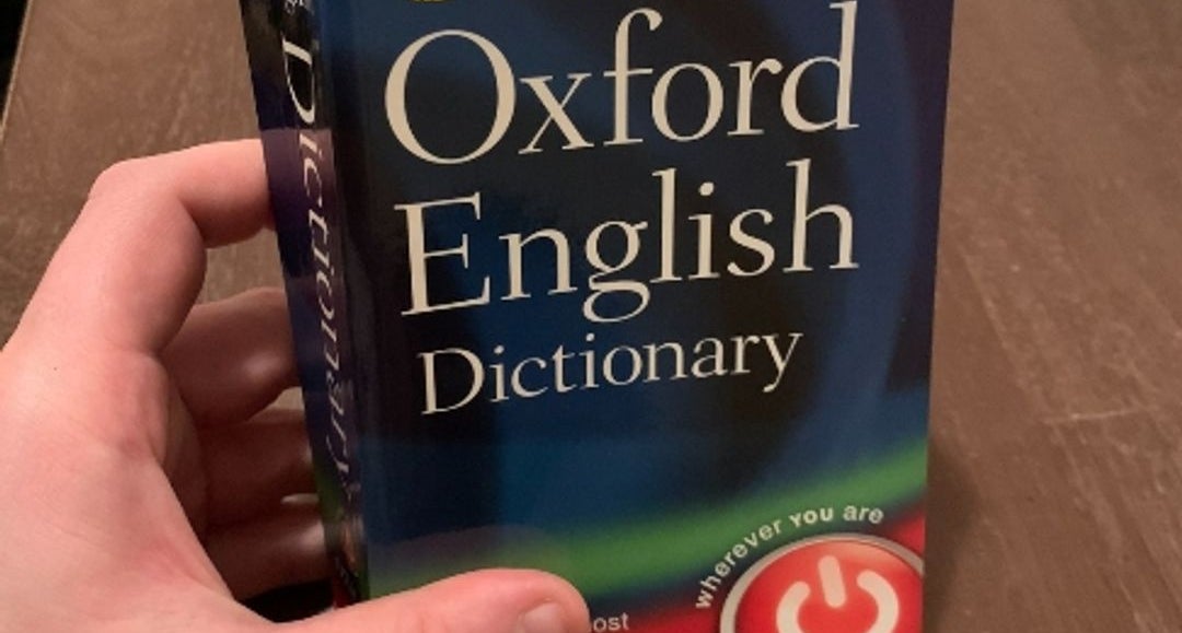 Colour Oxford English Dictionary by Oxford Oxford Languages